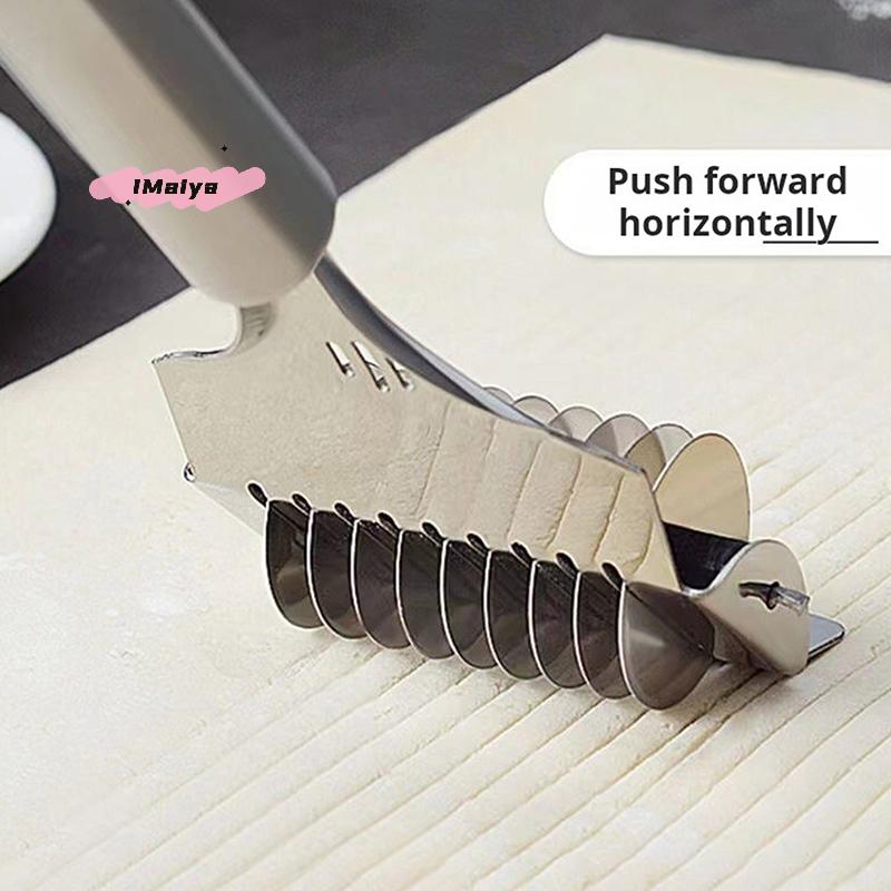 1Pc Stainless Steel Manual Spaghetti Cutter Pasta Maker Dough Noodle Machine Ginger Garlic Roll Crusher Kitchen Cooking Gadget