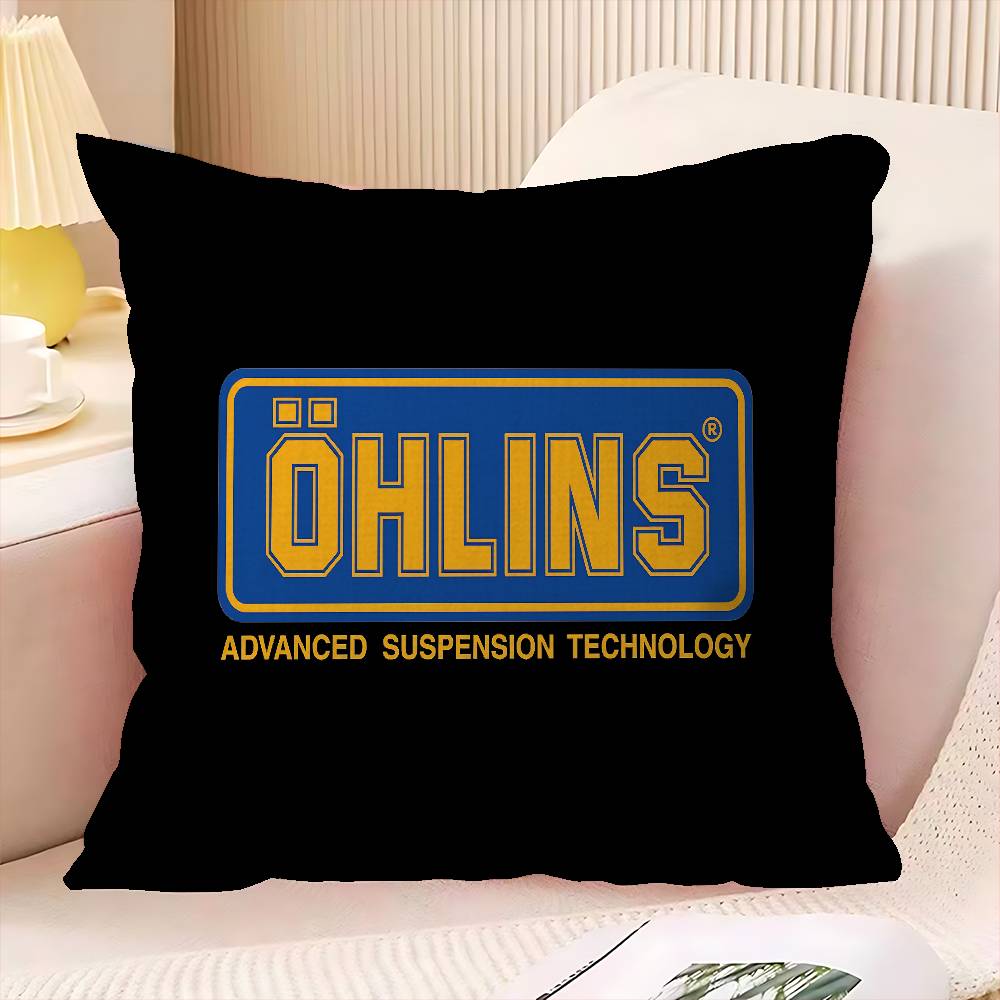 Ohlins LOGO Personalized picture text home decorative pillows Household Gifts 45x45cm