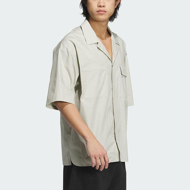 Adidas Camiseta Gráfica de Manga Corta con Estampado de Anime para Hombre Tops Gris Claro JN4513