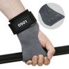 Oem Custom Logo Leather Hand Grip Pads Weightlifting Strap Fitness Strength With Wrist Support Glove