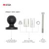 Bike Bicycle Car Motorcycle GPS Mount Aluminum Rail Handlebar Cell Phone Mount Mountain Bike Motorcycle Phone Mount