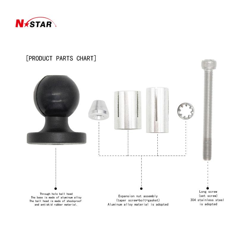 Bike Bicycle Car Motorcycle GPS Mount Aluminum Rail Handlebar Cell Phone Mount Mountain Bike Motorcycle Phone Mount