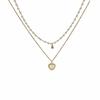 Chic Unique And Doublelayer Heart Necklace Womens Ideal Fashion