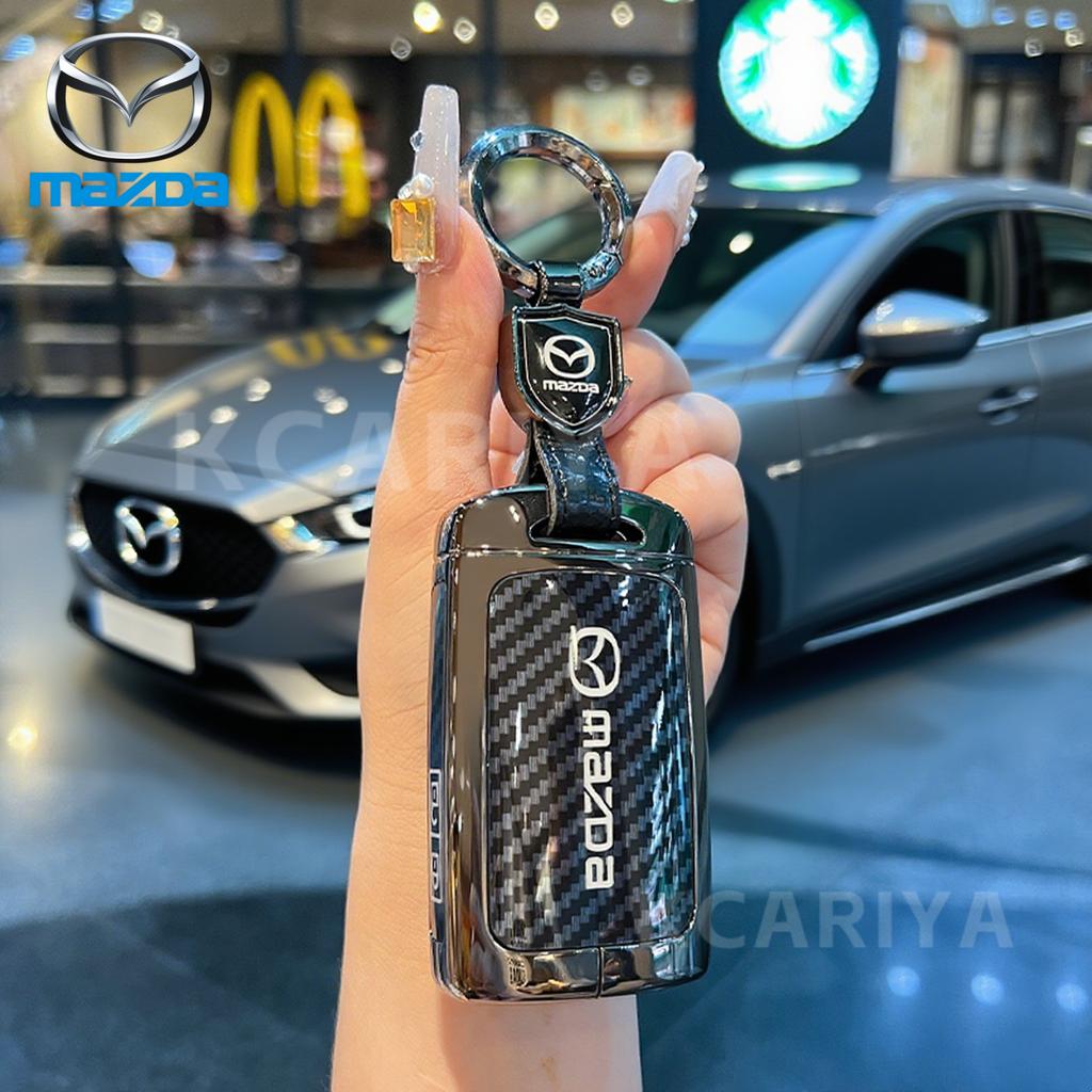Coque de clé de voiture Étui Porte-Coquille Protection Porte-clés Pour Mazda 3 Alexa CX30 CX-4 CX5 CX-5 CX8 CX-8 CX-30 CX9 CX-9 Accessoires Porte-clés
