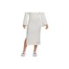 Falda Larga Casual para Mujer Blanco Vela DV7957-133