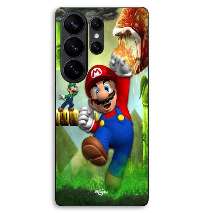 Cover Per Samsung Galaxy S26 Ultra super mario bros movie Maniacase nero