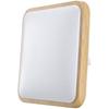LED Vegglampe - EDM - Firkantet Modell - 18W - 1820lm - 6400K - Treeffekt