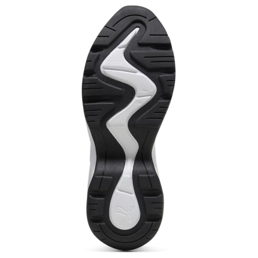 (WMNS) PUMA Cilia Wedge 'Black White' Women's 393915-07