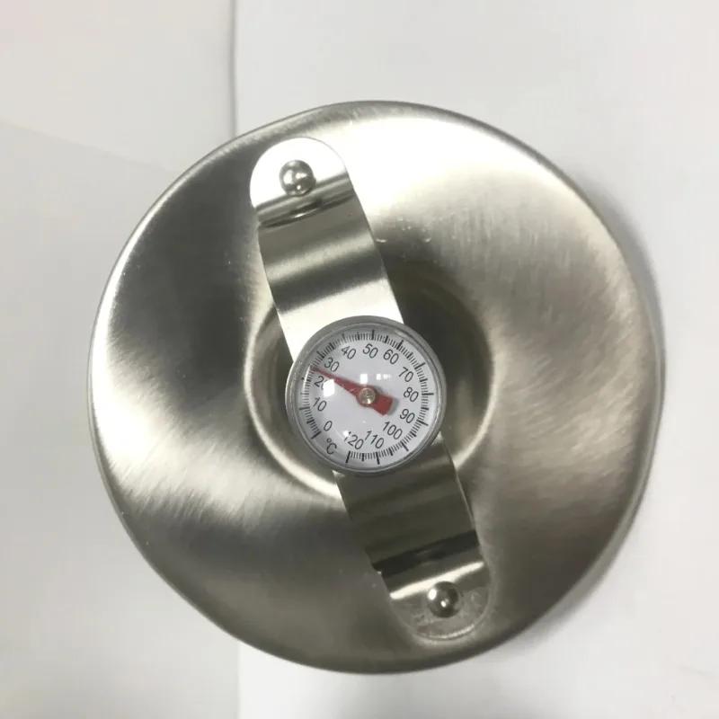 304 Paslanmaz Çelik Jambon Pres Makinesi Yuvarlak Şekilli Et Pres Kalıbı Termometreli, Et Kanatlı Hayvan Mutfak Pişirme Aletleri yij