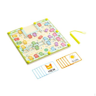 Alphabet Maze Letters Puzzle Boards for Children 3+ Year Old