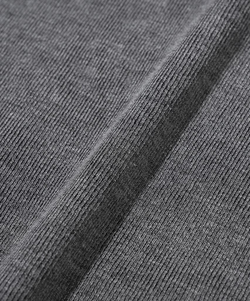 KNITTED Turtleneck Long Sleeve Knit Charcoal