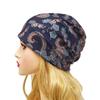 Cashew Print Bonnet Scarf Hat Face Mask Conversion Technology Breathable Fabric Design for Active Street Lifestyles