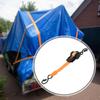 Portable Retractable Ratchet Strap High Strength Cable Strap Luggage Packing Belts for Cargo Trailer Motorcycle
