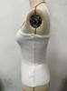 2025 European & American Sexy Halter Knit Tank Top - Slim Fit Women's Summer Fashion