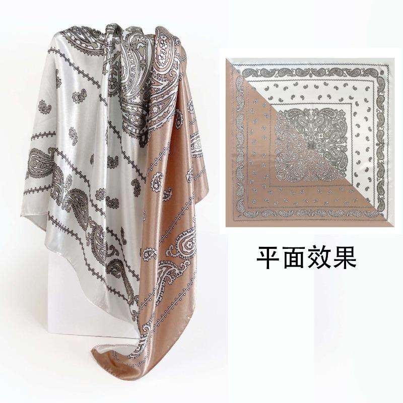 Small square scarf silk scarf men's neck protection scarf professional wear with shirt thin scarf 70x70 scarf