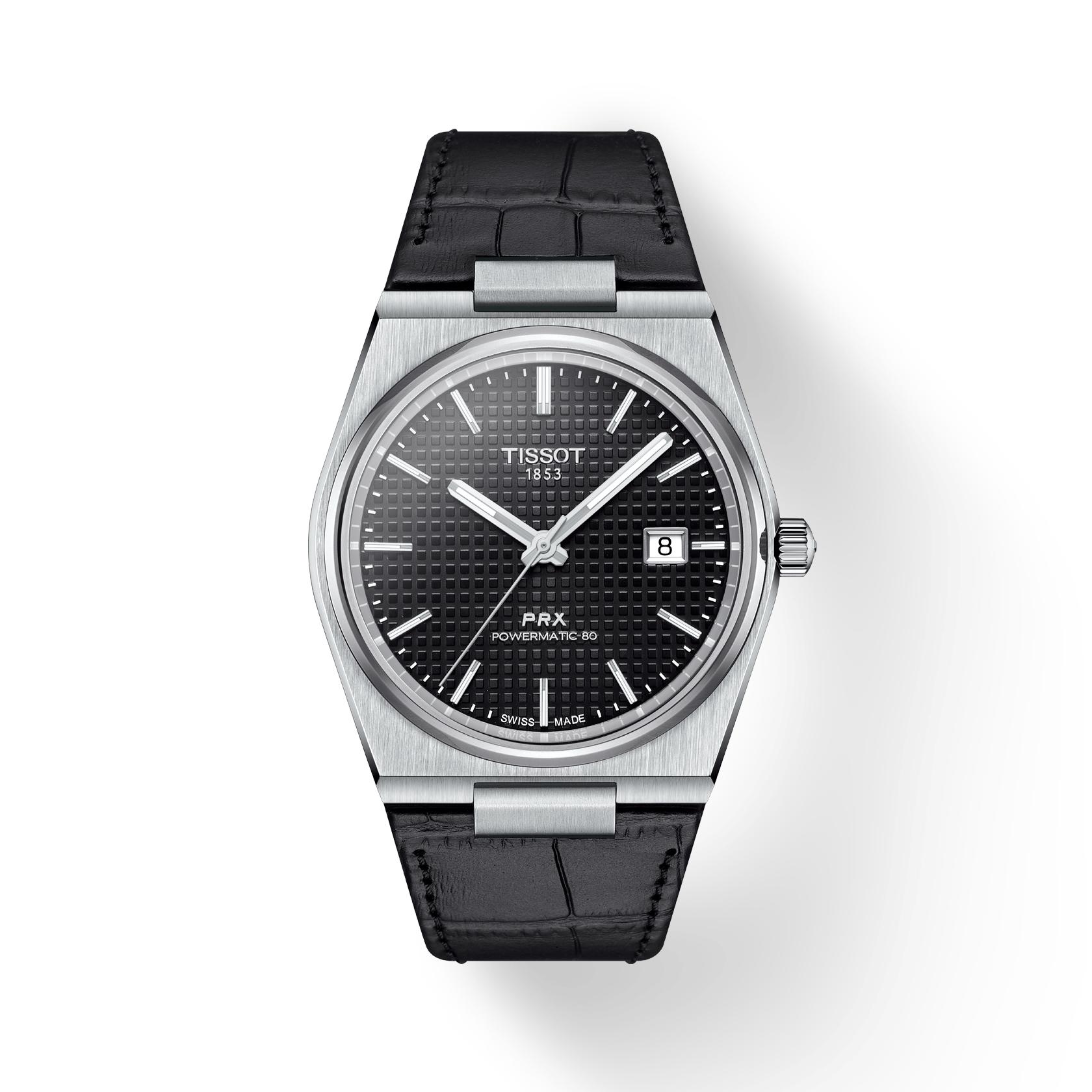 

Tissot Leather Strap black Dial Men s Fashion Watch T137.407.16.051.00 чорний