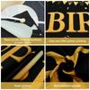 Schwarz Gold Geburtstag Banner Große Größe Geburtstagsfeier Dekoration 30 40 50 60 70 80 Jahre Geburtstags Hintergrund Banner Hängende Flagge