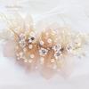 Hair Accessories Piano Recital Head Dress Girls Children Handmade Arrangement Hair Ornament [MajuMaju] (A) (PHC40-B)