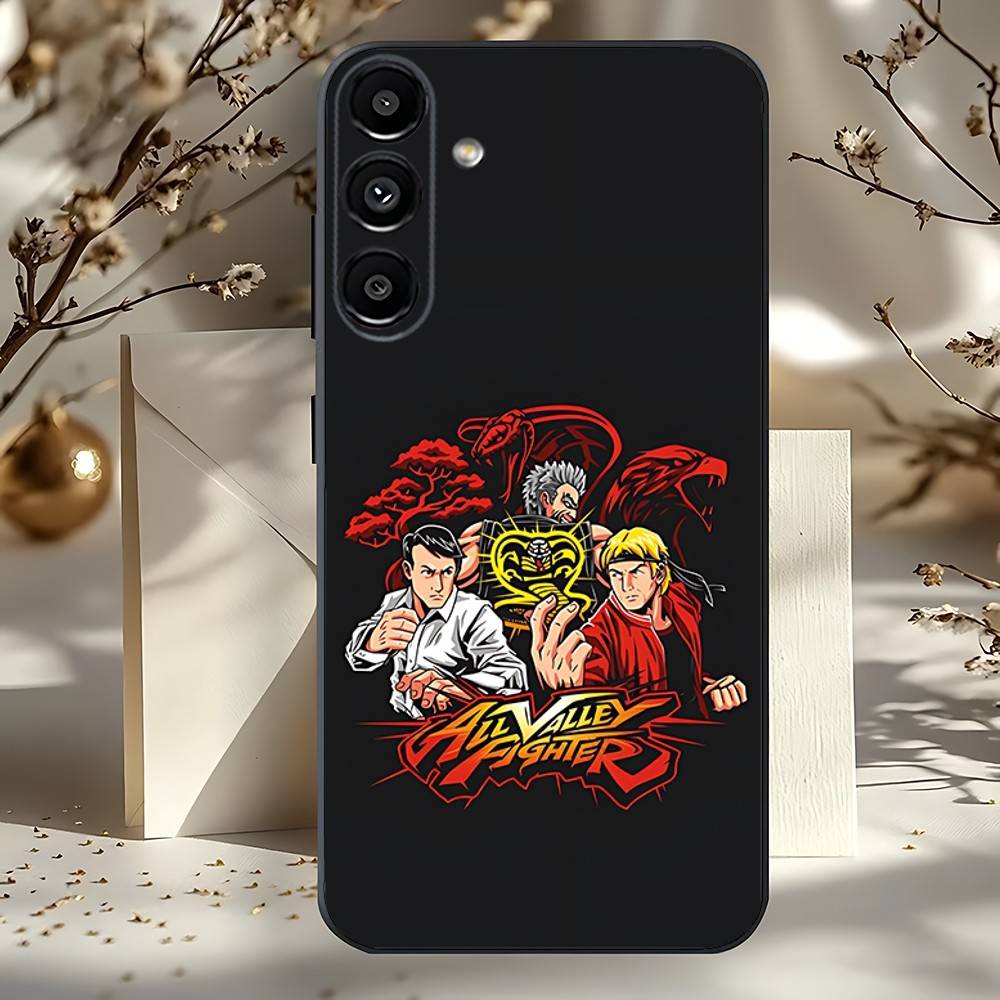 Cobra Kai Snake Logo art Phone Case Silicone Soft For Samsung Galaxy A73,31,32,72,41,53,52,71,22,5G,Note,J7,8,9