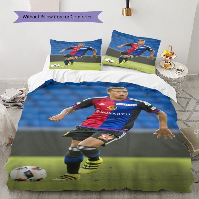 FC Basel Player Stadium Action Portrait