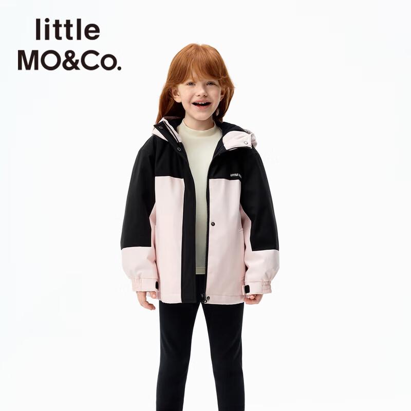 little MO&Co. Kids  3-Proof 90% Duck Down Hooded Jacket 165