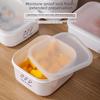 Thickened Fresh-Keeping Storage: Sealed Plastic Box for Refrigerator and Microwave Use