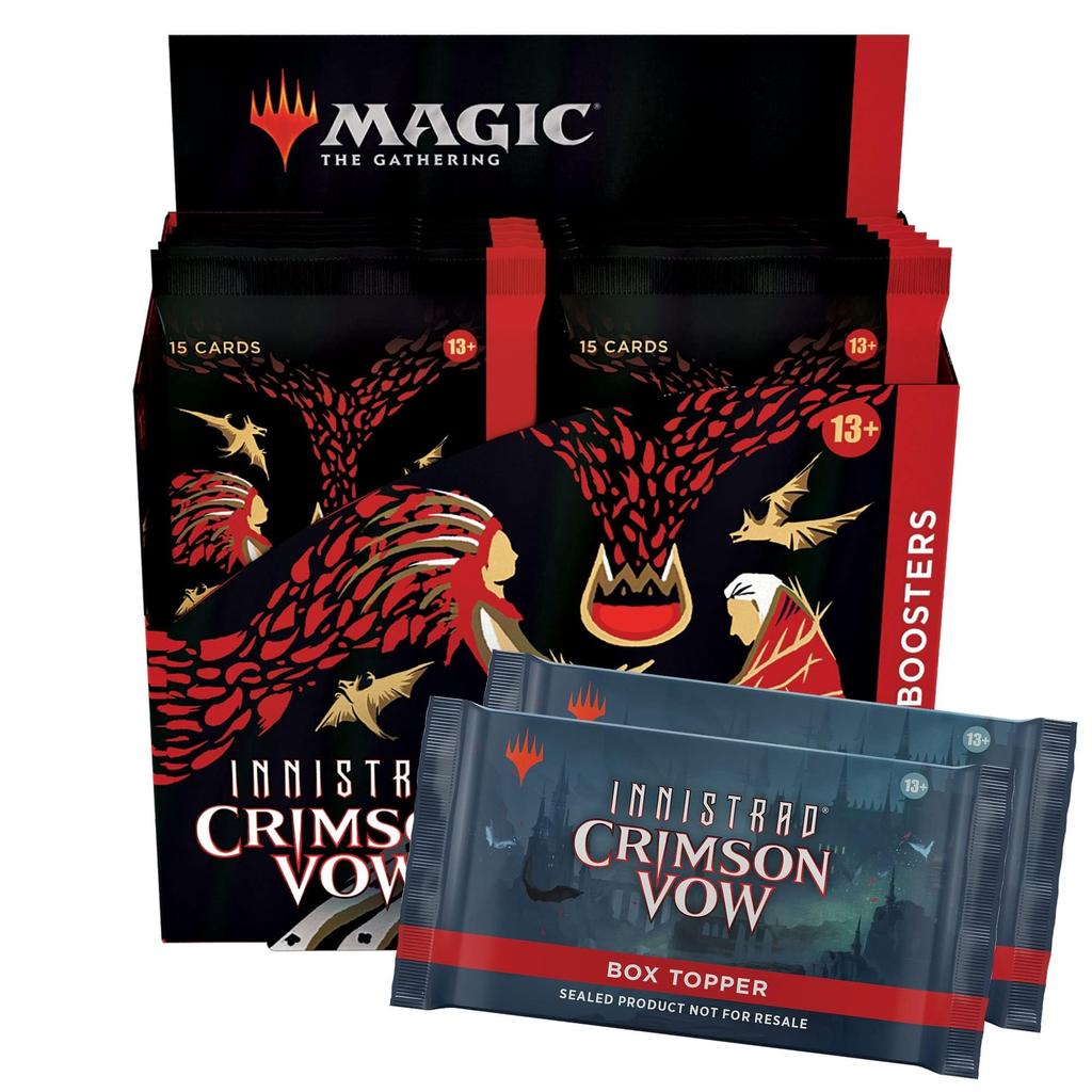 The Gathering Crimson Vow Collector Booster versiunea în limba engleză C90650000 MTG Trading Card Wizards of the Coast C90650000 Magic Innistrad