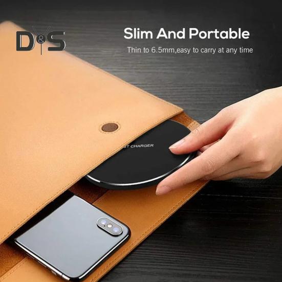 Wireless Charger for Apple 13 12 15 16 Pro Xs Max Mini X Xr 15W Fast Charging Pad Universal Smartphone Wireless Charger for Samsung S22 S21 S8 S9 S10