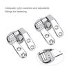 ZK40 Toilet Lid Fixings Toilet Hinges Repair Replacement Kit Tools Set