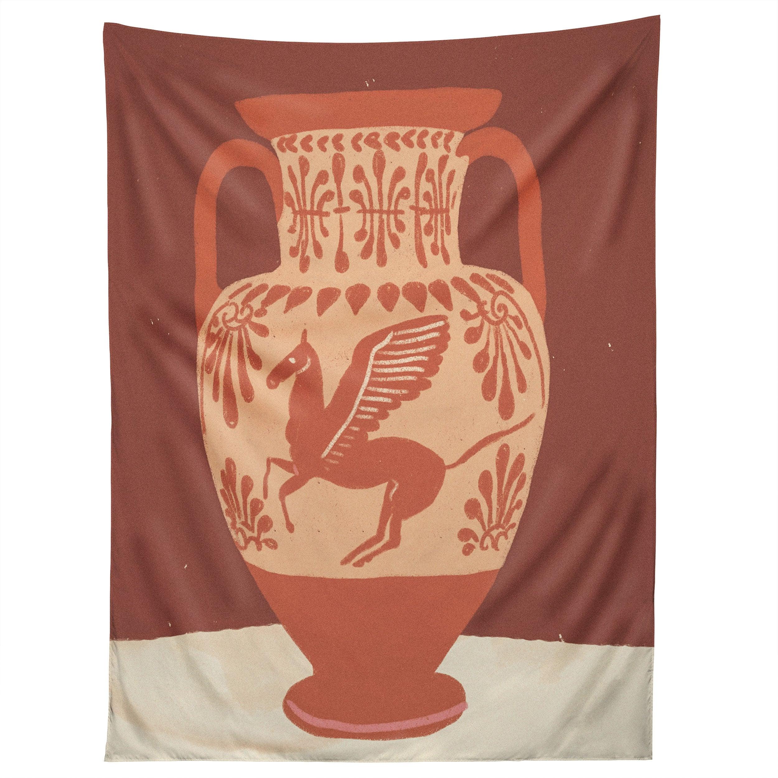 PEGASUS VASE tapestry 75x100