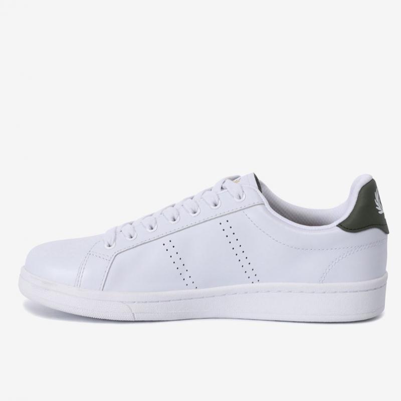 Fred Perry B721 Leather White Sneakers
