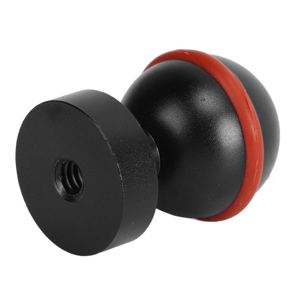 Diving Light Ball Head Aluminium Alloy Hard Coating Anodizing Small Lightweight Durable Diving Flashlight Ball Head