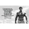 Poster Posa Arnold Schwarzenegger Bodybuilding Palestra Fitness Stampe Sportive Citazione Ispiratrice Pittura su Tela Decorazione Murale