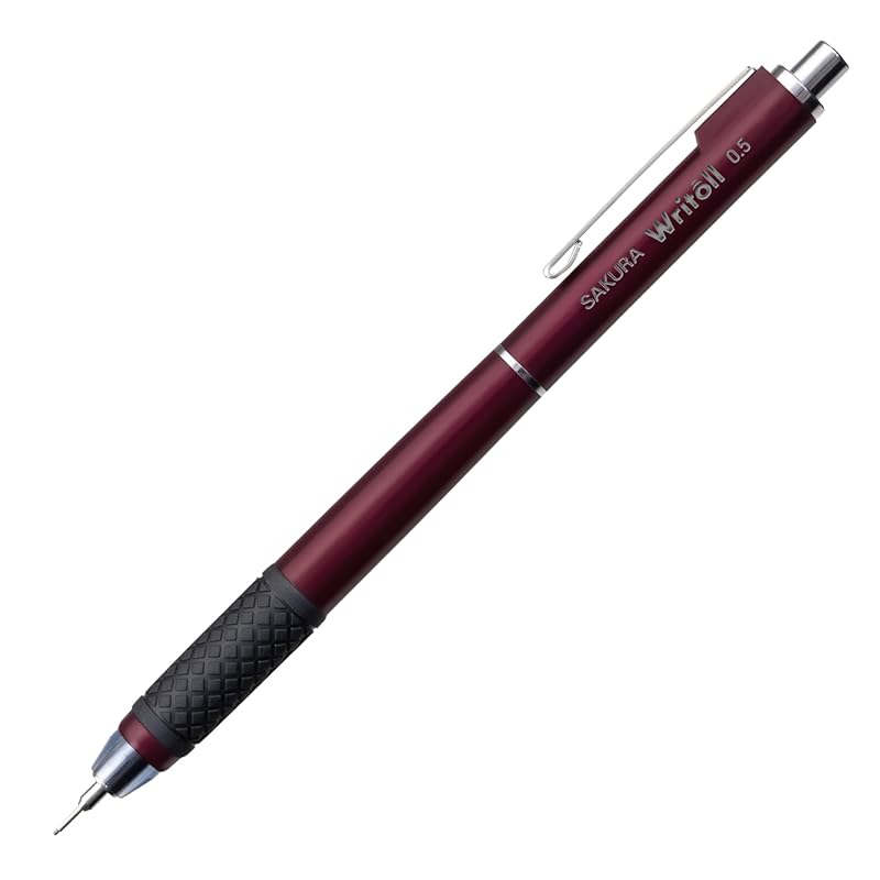 

Sakura Crepas mechanical pencil Lytle 0.5mm dark red NS505W#22