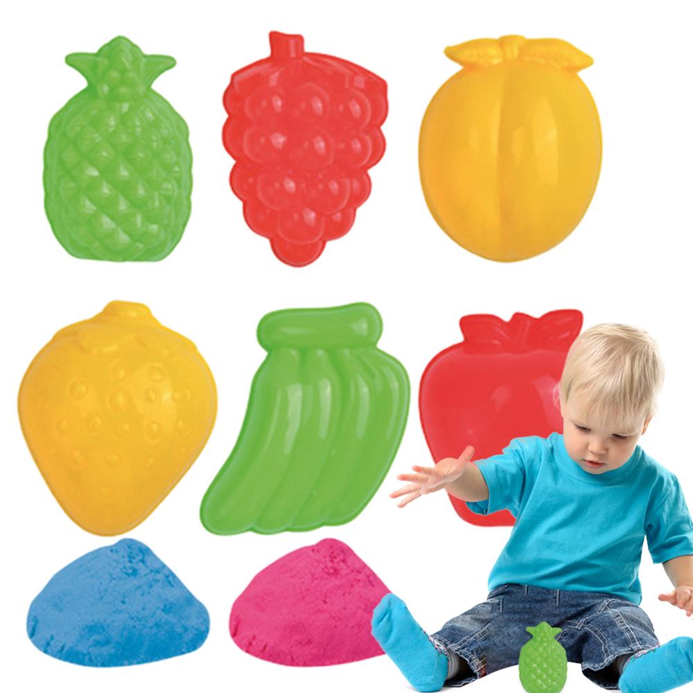 Forme cu nisip pentru distracție pe plajă Forme pentru plajă pentru copii Nisip inclus Set complet de jucării cu nisip pentru copii Cutie cu nisip și jucării spațiale cu nisip distracție pentru copii
