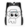 TBH Autism Creature Meme Yippee Backpack Hot Sale Daypack Large Capacity Kids BookBag School Bag Shoulder Bags for Men Women
