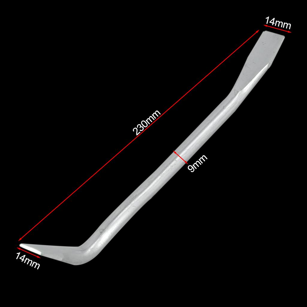 1 Pcs Car Rake Regulator Removal Small Steel Pry Bar Flat Tip Garage Workshop Tool Car Brake Adjustment Pry Bar