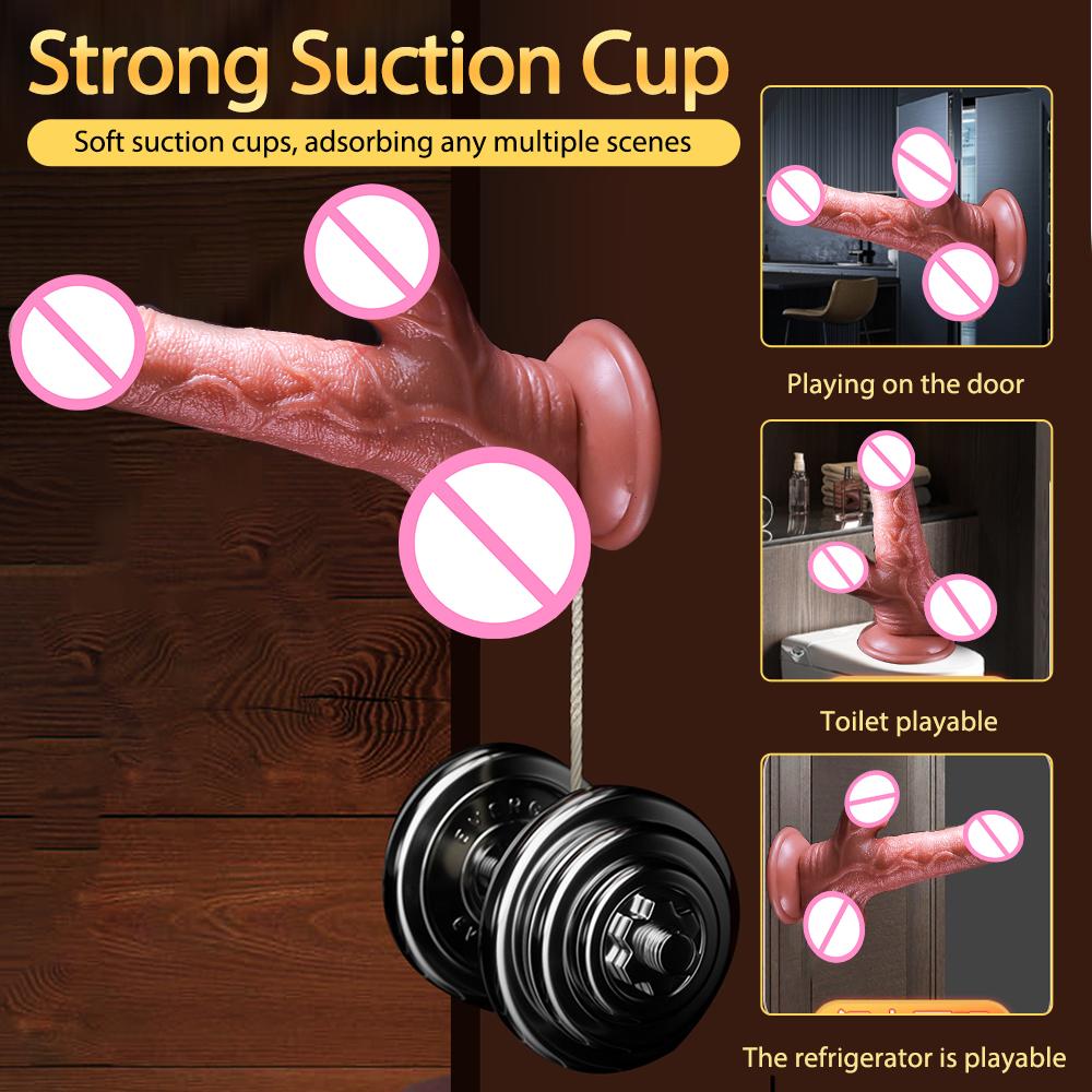 Adult Toys Realistic Dildo Vibrator G Spot Stimulator Vagina Massager Heating Vibrator Remote Control Masturbation Toy for Women
