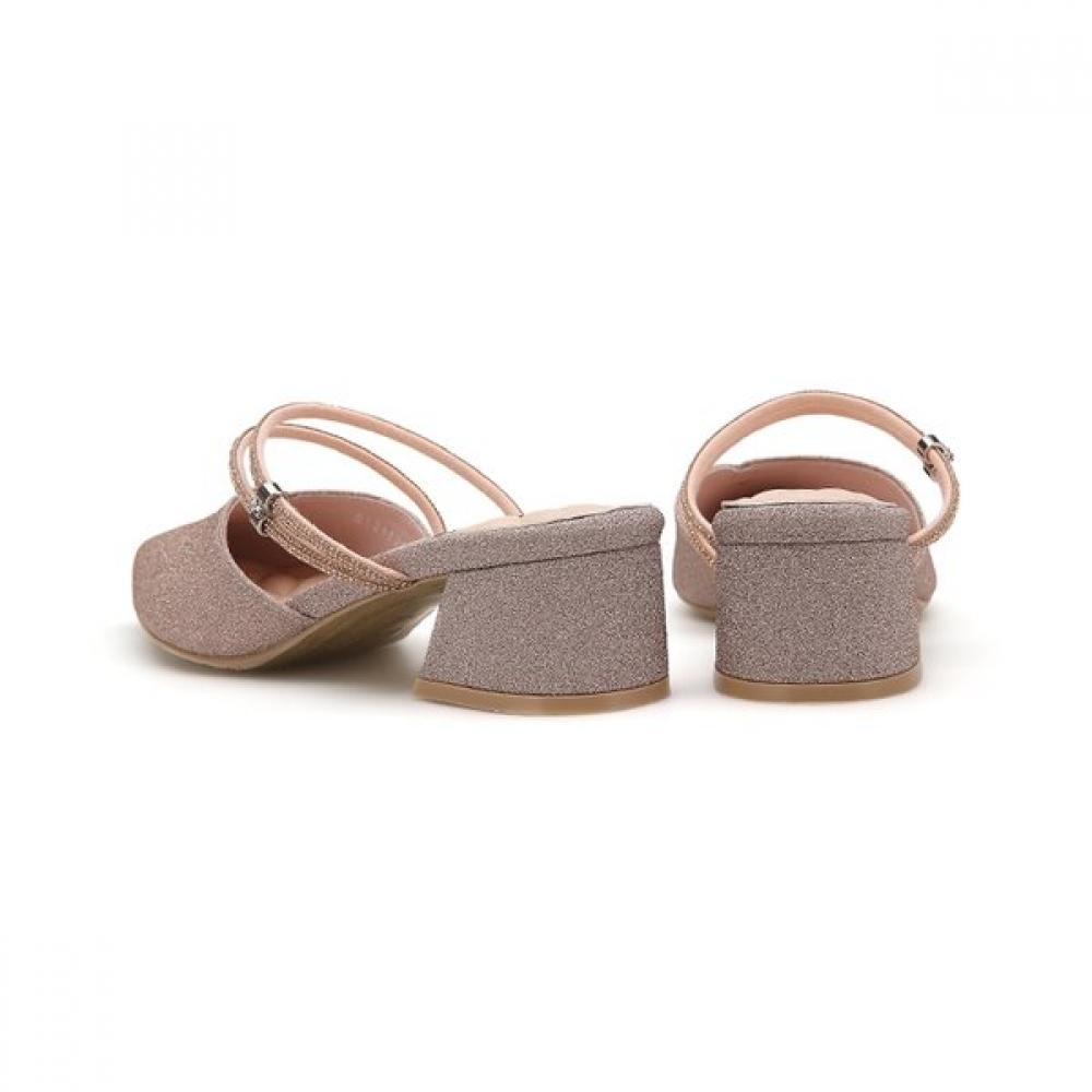 Misope Women Glitter Two Way Slingback 4cm 012112019