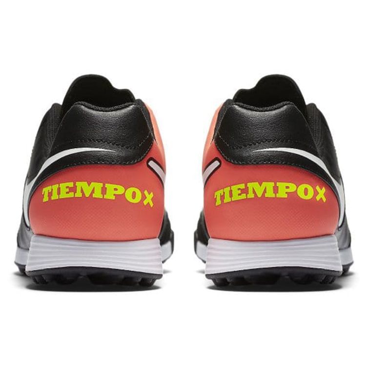 Nike Tiempo Genio II Lær TF Fotballsko Med Gummiknotter For Kunstgress, Støtdemping, Sklisikkerhet Og Holdbarhet Herre Joggesko 819216-018