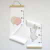 New 2M Height Growth Chart Wall Hanging Removable Height Chart Growth Ruler Catoon Pattern Height Measure Ruler Home Decoration