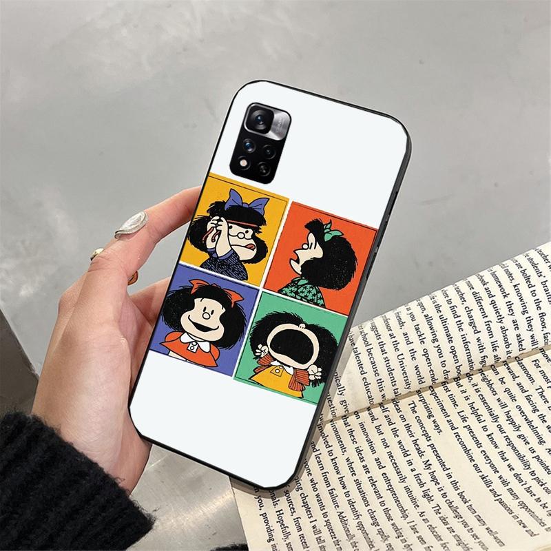Phone Case For Xiaomi Poco C71 15T 14T Pro Redmi Note 15 14 14 13 Pro Redmi A5 15C 13C Mafalda