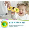 LiKee Strong Suction Cup Fidget Rotating Sensory Bath Toys for Baby, Airplane Car Travel Table & Window Toys for Toddler Boys and Girls, 12+ Months