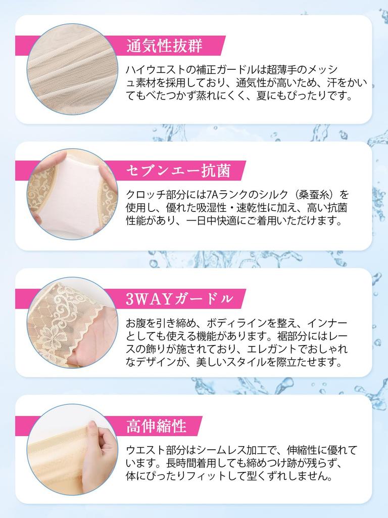 Szorty modelujące do bielizny modelującej Piękne Piękne Dla Kobiet [veimia] Kobiety, Głęboko przylegające, Pas, Szorty z wysokim stanem, [Podnoszące pośladki, Brzuch]