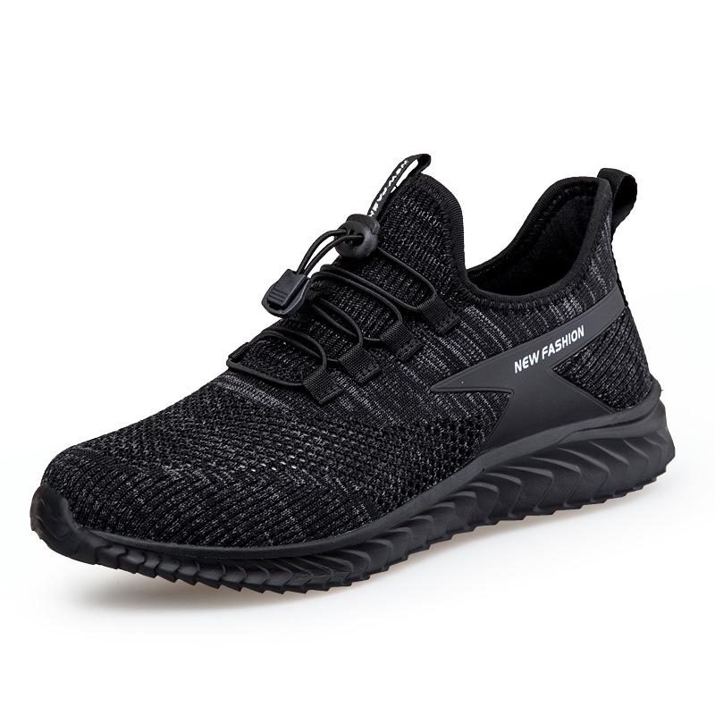 

Non-slip lightweight sneakers breathable spring and summer walking shoes soft sole comfortable mother shoes 45
