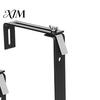 Stainless Steel Railing Hangers 4Pcs Adjustable Planter Box Brackets, Flower Hangers, Pot Holders No Drill Plant Supports for Fence Balcony