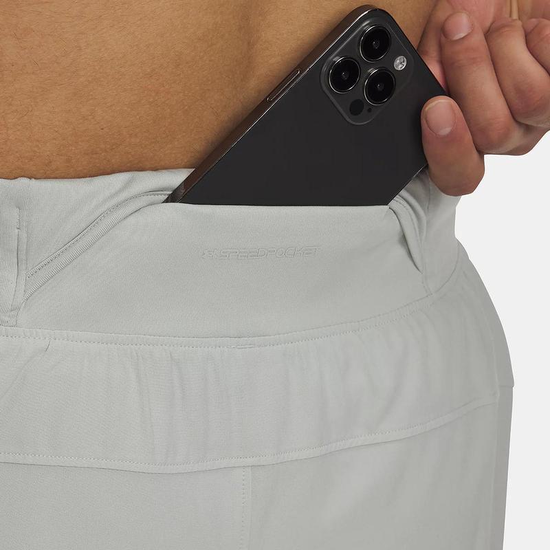 Under Armour SS25 Running Casual Three-Quarter Sports Shorts Men Shorts Gray 1376509-377