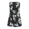 Women Casual Sleeveless Summer Dresses  Spring Patchwork Boho Floral  Cocktail Party  Dress