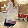 Japanese girl versatile high-value new large-capacity men's and women's small fresh ins durable multi-functional backpack