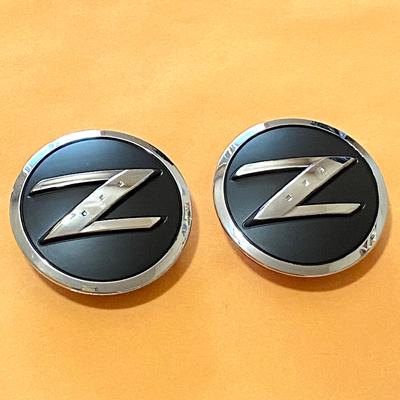 2 ks Black Z Logo Car Side Fender Badge Emblem pro 350Z 2003 - 2009